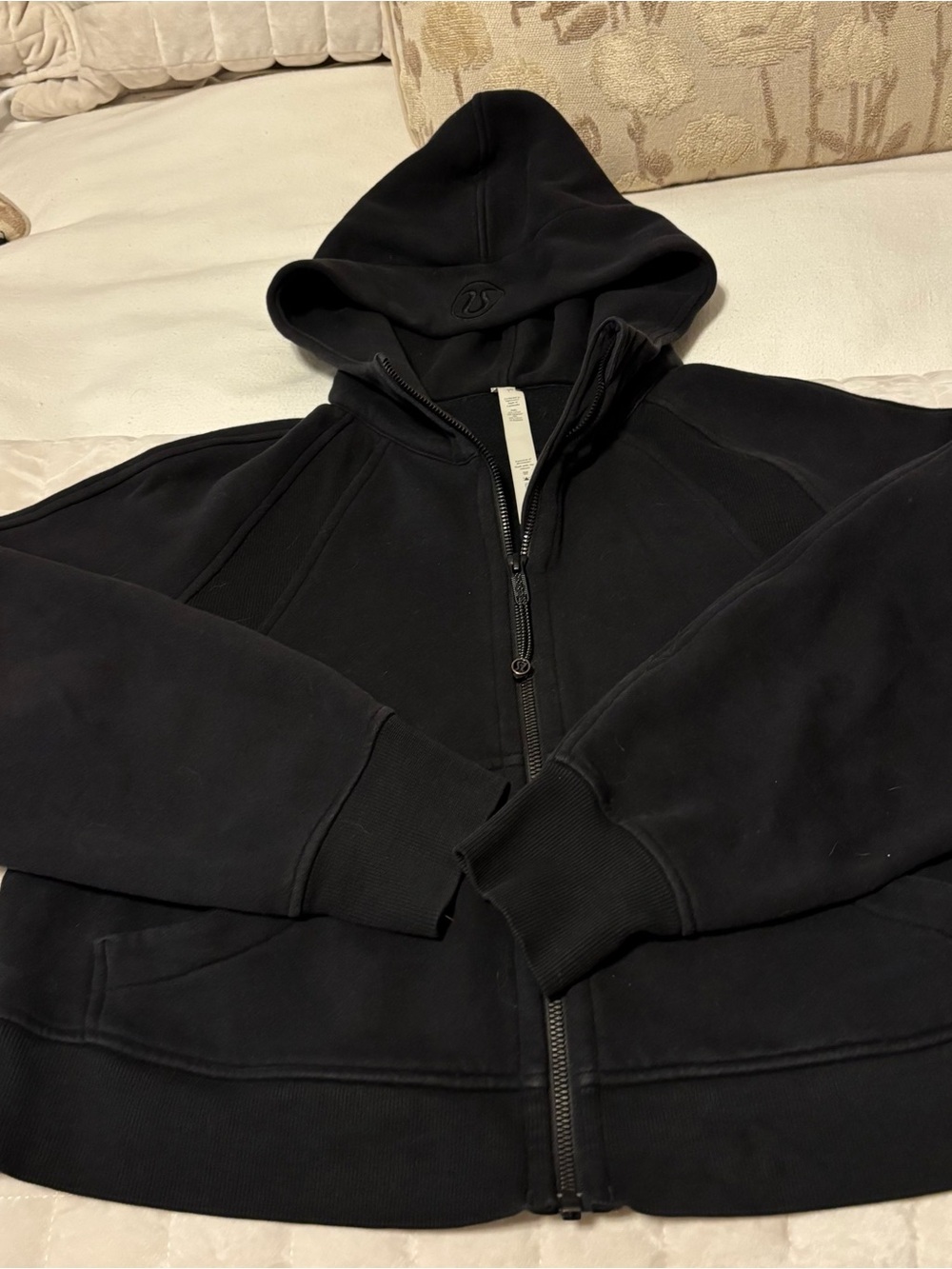 lululemon athletica Black Zip-Up Hoodie Jacket